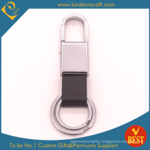 China Customized High Quality Your Own Logo Leather Key Chain at Factory Price